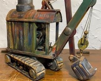 Wood Folk Art Digger