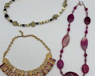Fashion Necklace Lot Incl Vintage Germany