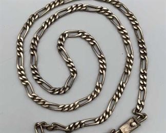 925 Sterling Mexico Chain Necklace