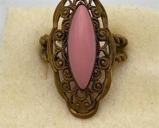 Vintage Fashion Adjustable Ring West Germany