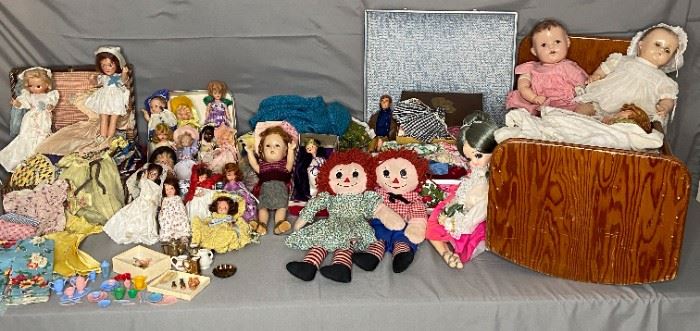 Vintage Dolls and Accessories