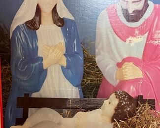 Outdoor Nativity Set