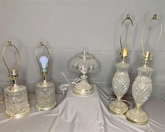Lead Crystal Lamps