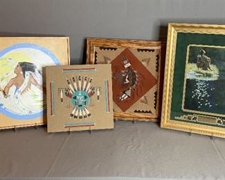 Sand Paintings and Bev Doolittle