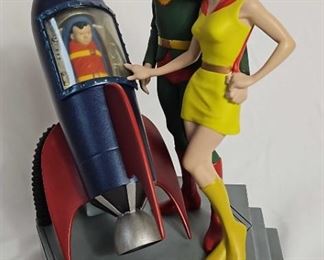 Superman Departure From Krypton Statue