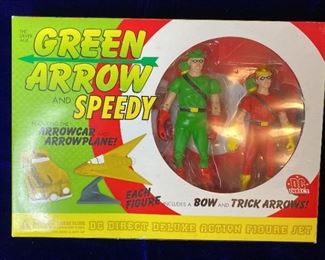 Green Arrow And Speedy Deluxe Action Figure Set