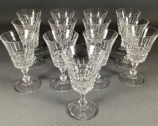 Cristal D'Arques- Durand Tuilleries Villandry Crystal Wine Glasses