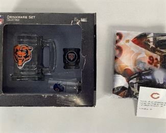 NFL Mug, Shot Glass, And Logo Flag