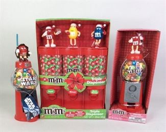 M&M's Novelty Candy Dispensers
