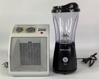Hamilton Beach Blender, and Holmes Ceramic Heater