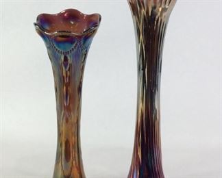 Carnival Glass Vases