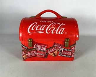 Coca Cola Lunch Box Cookie Jar
