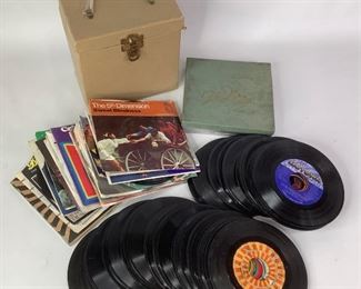 Collection Of 45 RPM Vinyls