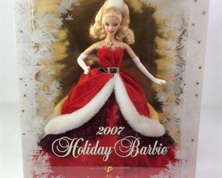 2007 Barbie Collecible Holiday Edition