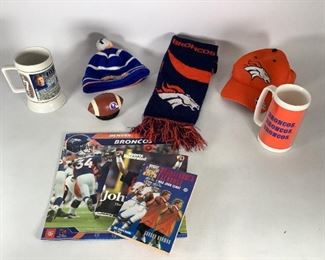 Denver Bronco Memoribilia