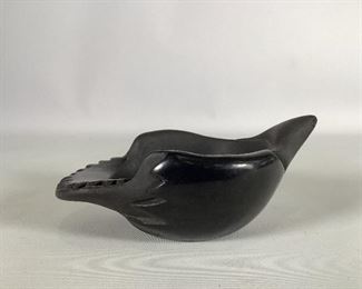Arnold Suazo Effigy Black Bird Pottery