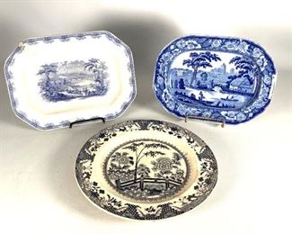 Chins Serving and Dinner Plates