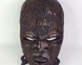 Wood Tribal Mask