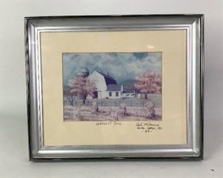 "Harvest Time" Signed Print