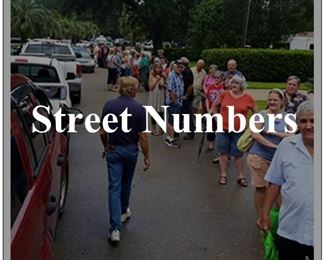 Street Numbers Estate Sale