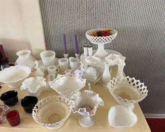 75% off milk glass