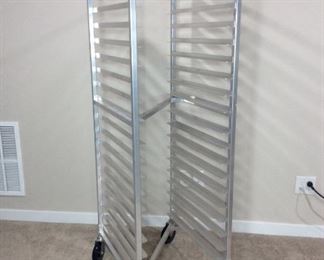 Aluminum 20-Tier Sheet Pan Rack