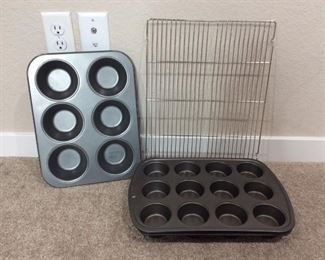 Wilton, Good Cook and Chicago Metallic Muffin Pans