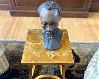 Carved African Head