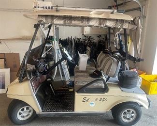 Golf cart with brand new batteries.Super Quick!