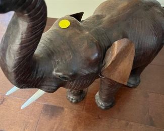 Leather elephant