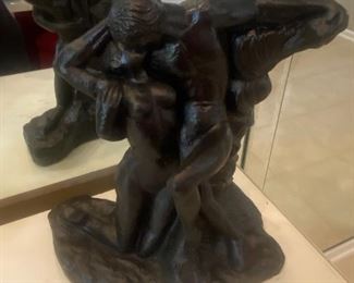 Ceramic Lovers Statue