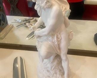 Early Bisque/Porcelain Figural Statue
