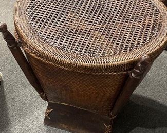 Early Hand Made Decorative Basket