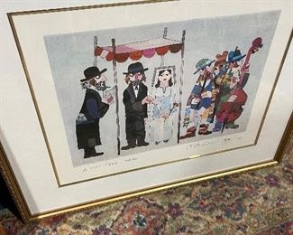 Obican Framed Signed Art