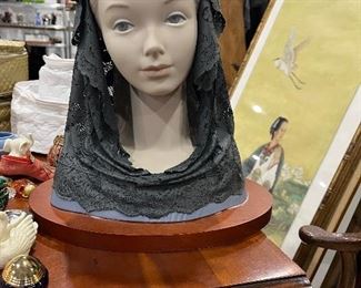 Large Beautiful Portrait Lladro