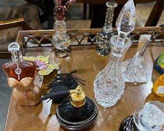 Perfume Bottle Collection Including Lalique, Dali, Waterford and Many More!