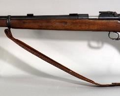 Winchester 52 .22 LR Bolt Action Rifle SN# 8491, Padded Leather Sling