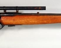 O.F. Mossberg & Sons 42M(b) .22 SLLR Bolt Action Rifle SN# Not Found, Mossberg No. M4b Scope