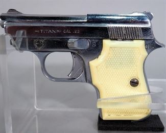 EIG Titan XXIV .25 Cal Pistol SN# B06613, No Mag, Made In Italy