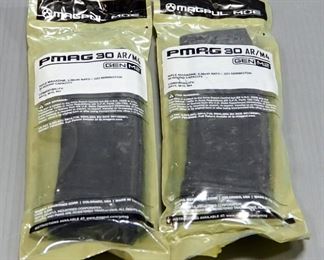 Magpul 30 AR/M4 Gen M2 5.56x45 NATO/.223 REM 30-Rd Mags, Qty 2, In Package