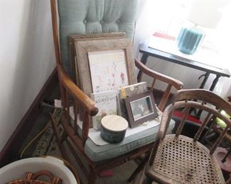 Caned  High Chair And More