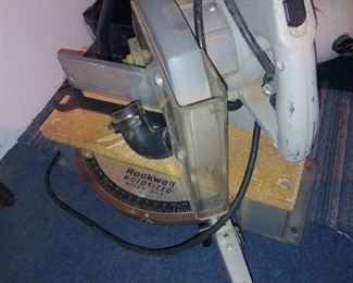 Vintage electric miter saw