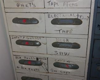 Tool drawer cabinets