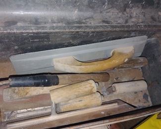 Concrete hand tools
