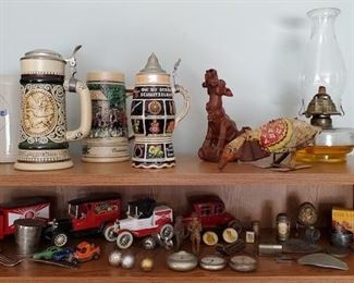 Sterins and vintage metal misc