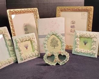 Bundle of Various Floral Picture Frames