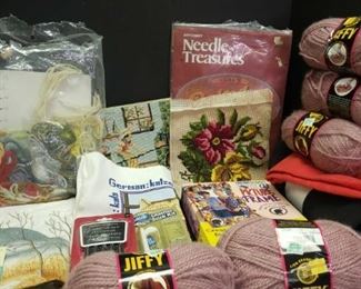 Crafts galore 2 of 2 embroidery, yarn loom weaver, and more