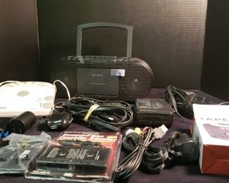 Sony CD Cassette Player, Walkman, Noise Machine, and More