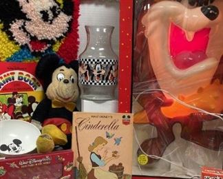 Tasmanian Devil, Mickey Mouse, Pooh Bear, Goofy, and More