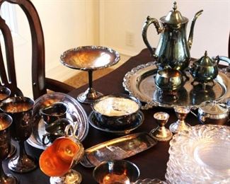 Lots of Silver Plated Items